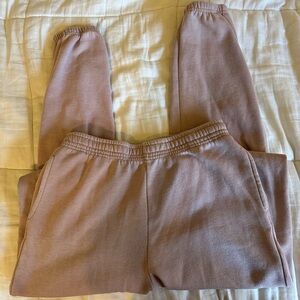 pink sweatpants
